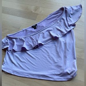 NEVER WORN express off the shoulder crop